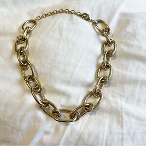 Chunky Gold Link Necklace